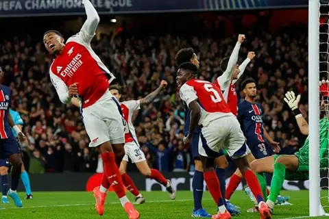 تشكيل أرسنال.. أرتيتا يدخل بالقوة الضاربة.. وميرينو يقود الهجوم ضد باريس